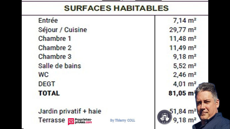 Appartement - 81 m² - 4 pièces