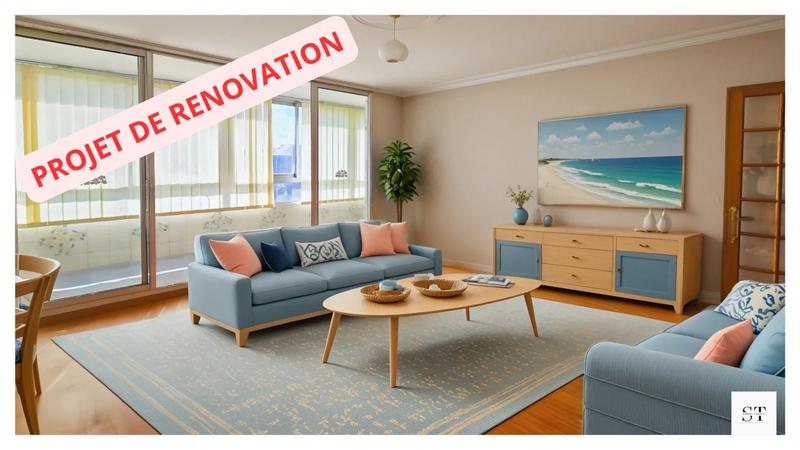 Appartement - 62 m² - 3 pièces