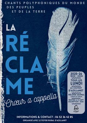 Le Couvent : la Reclame -Chant Polyphonique