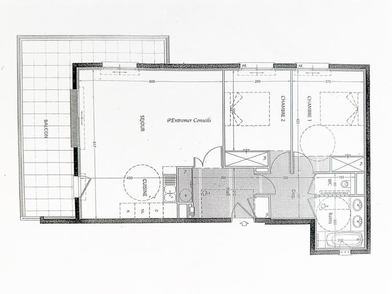 Appartement - 74 m² - 3 pièces