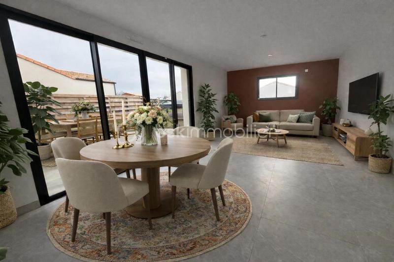 Maison d'architecte - 125 m² - 6 pièces