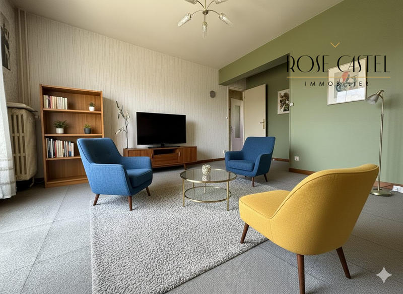 Appartement - 52 m² - 3 pièces