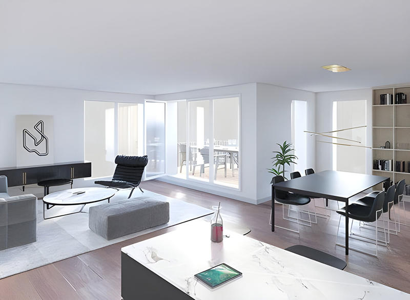 Appartement - 65 m² - 3 pièces