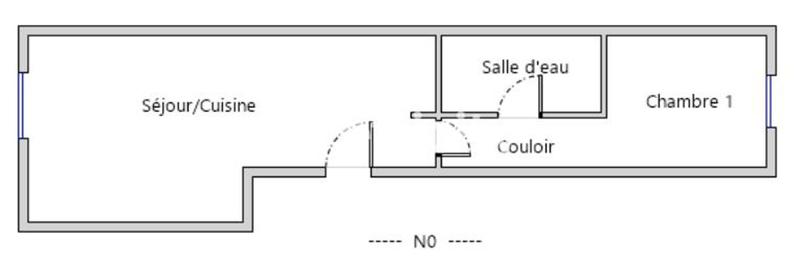 Appartement - 39 m² - 2 pièces