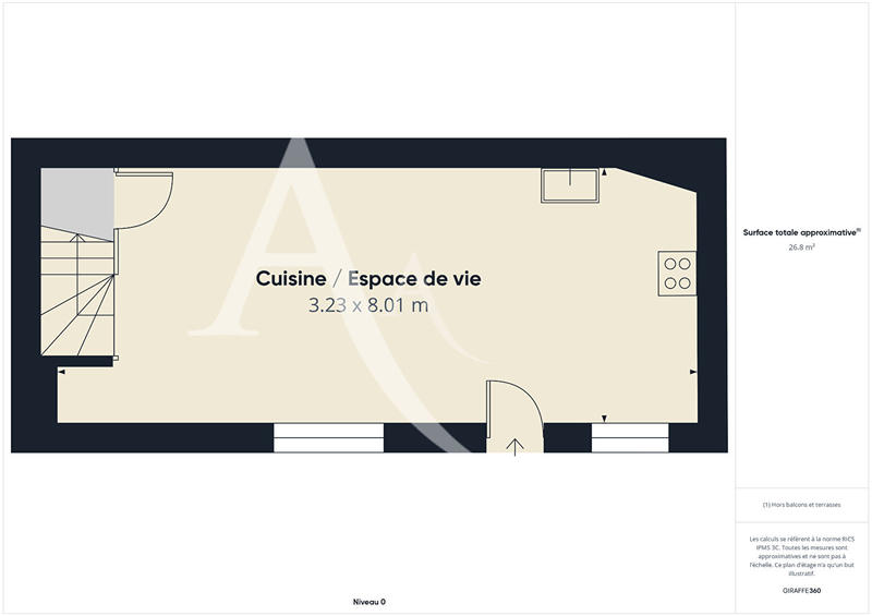 Appartement - 70 m² - 4 pièces