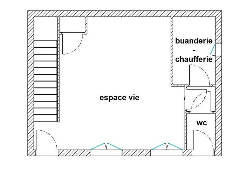Maison de village - 89 m² - 4 pièces