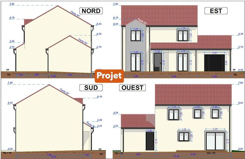 Maison - 110 m² - 5 pièces