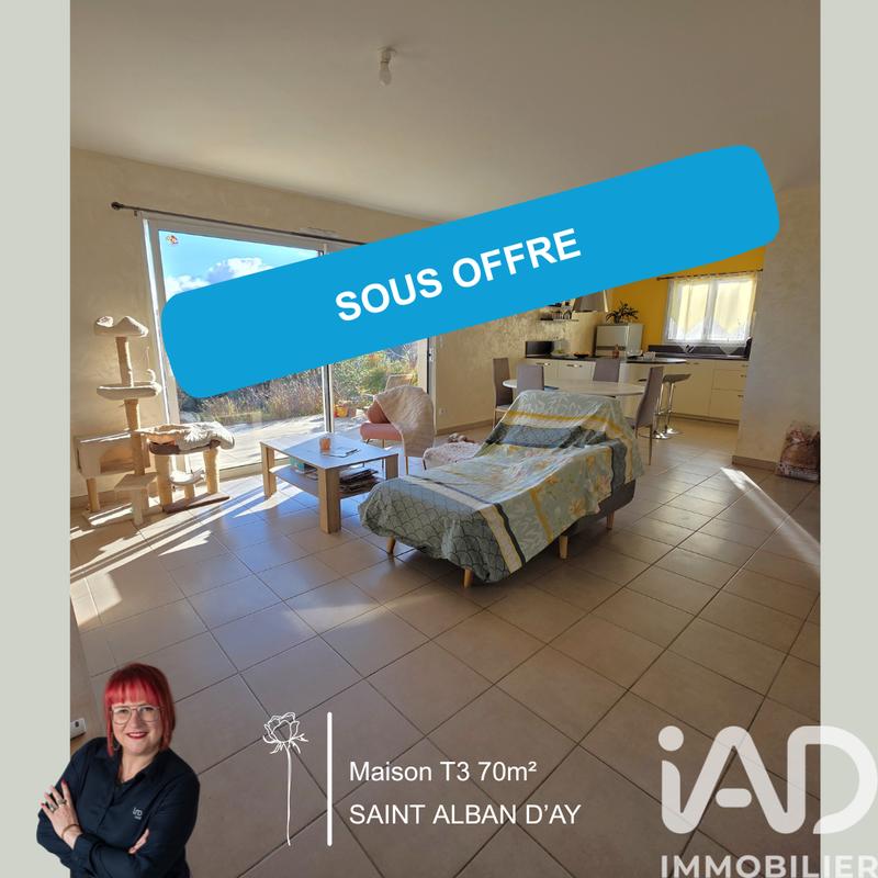 Maison - 70 m² - 3 pièces