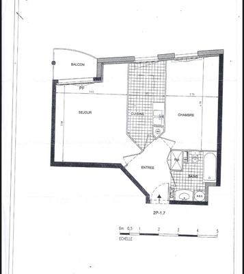 Appartement - 47 m² - 2 pièces