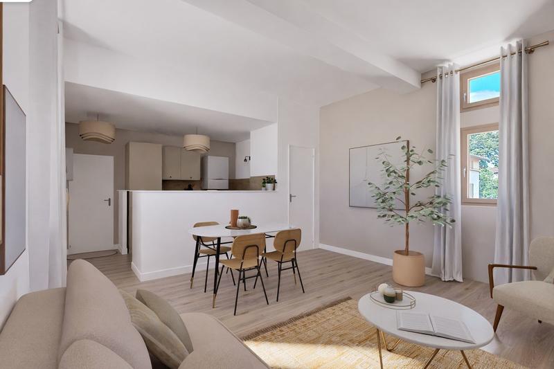 Appartement - 58 m² - 3 pièces