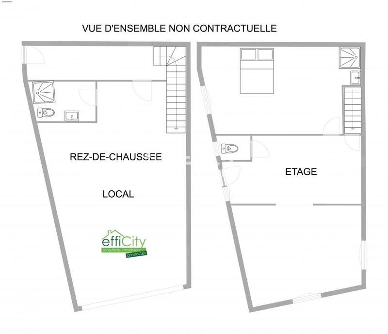 Appartement - 89 m² - 2 pièces