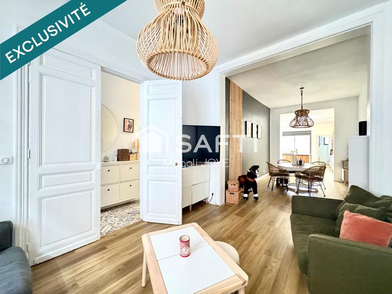 Maison de ville - 135 m² - 8 pièces