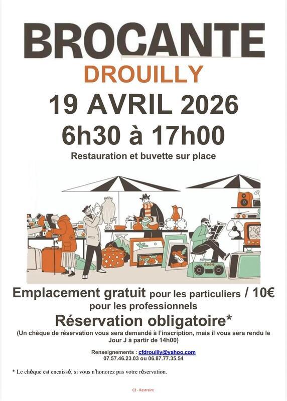 Brocante - vide grenier