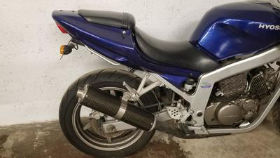 Hyosung Comet 125 hyosung bleu 0125 611