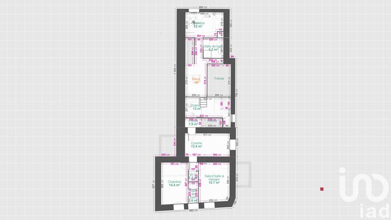 Maison - 187 m² - 10 pièces