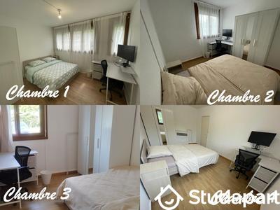 Chambre - 9 m² - 1 pièce