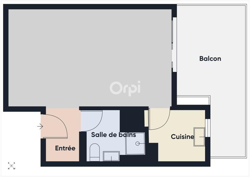 Appartement - 32 m² - 1 pièce