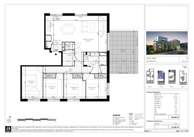 Appartement - 96 m² - 5 pièces
