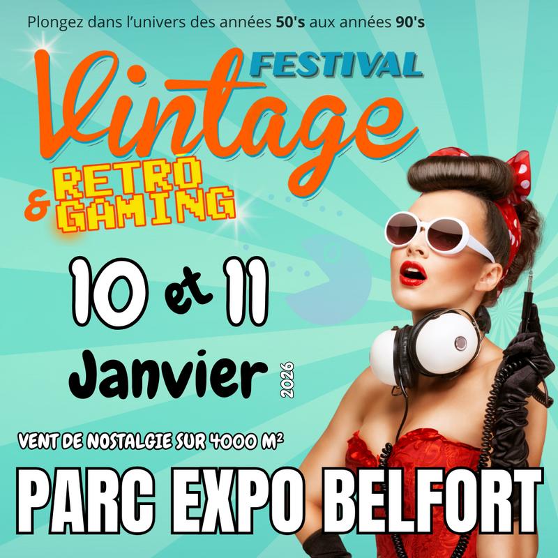 Festival vintage &amp; rétrogam