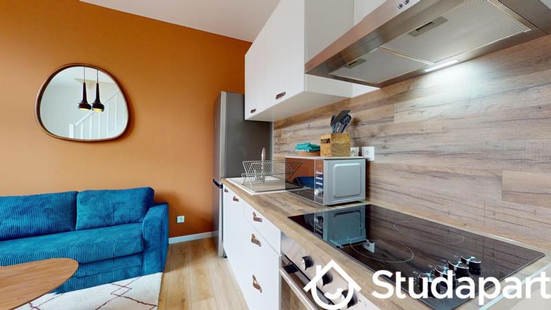 Chambre - 9 m² - 1 pièce