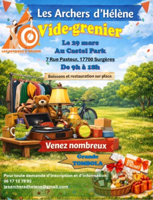 Vide-grenier des archers d'hélène