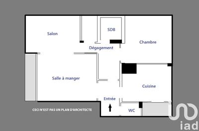 Appartement - 67 m² - 3 pièces