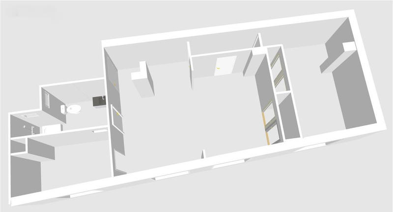 Appartement - 54 m² - 3 pièces