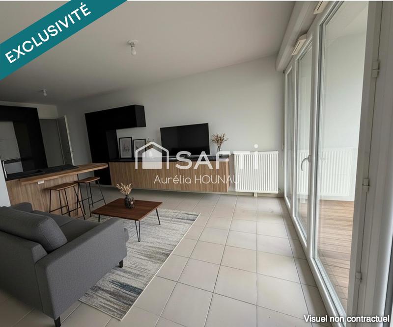 Appartement - 53 m² - 3 pièces