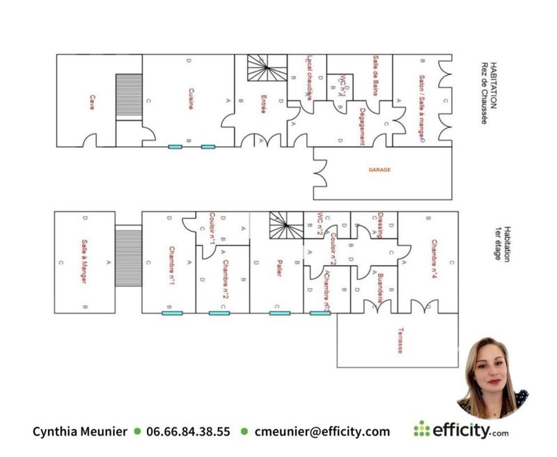 Maison de campagne - 222 m² - 7 pièces