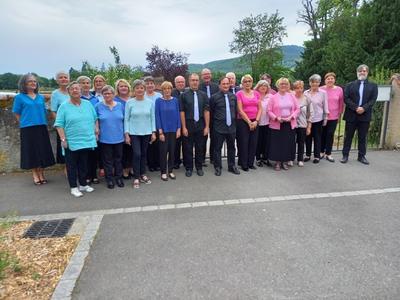 Concert  de Noël - le Choeur Mixte Entre Vignes et Chants de Kientzheim