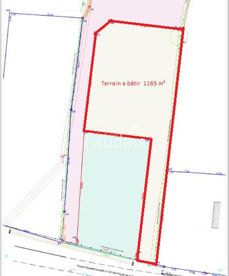 Terrain - 1 165 m²