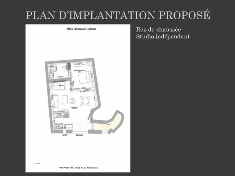 Maison de village - 172 m² - 3 pièces