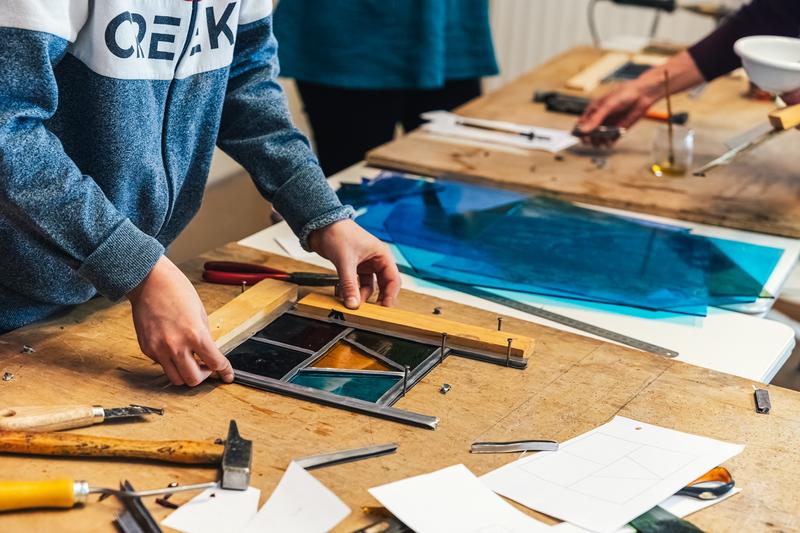 Atelier adulte (ou ado) : Initiation au vitrail
