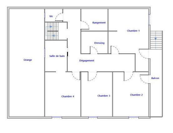 Maison - 190 m² - 7 pièces