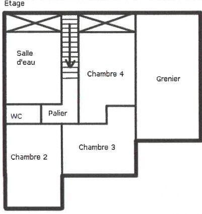 Maison - 96 m² - 5 pièces