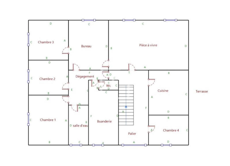 Maison - 250 m² - 17 pièces
