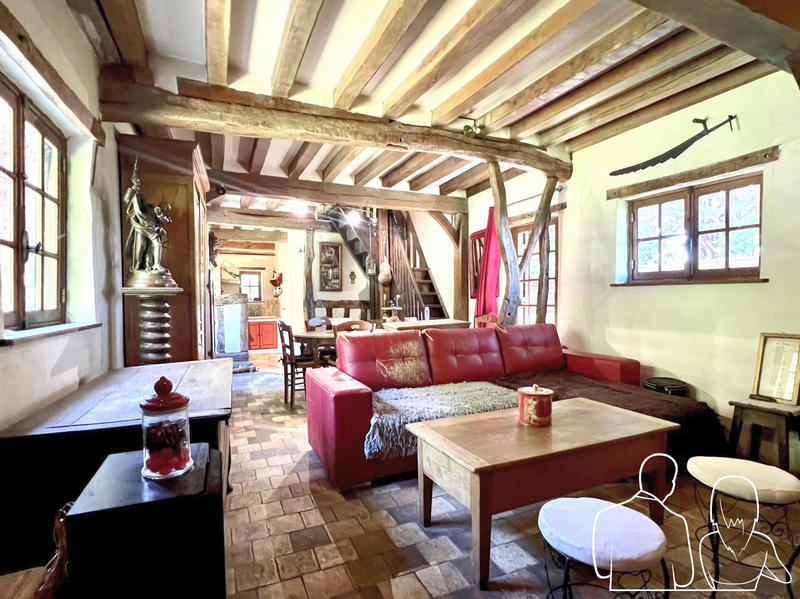 Maison ancienne - 64 m² - 3 pièces