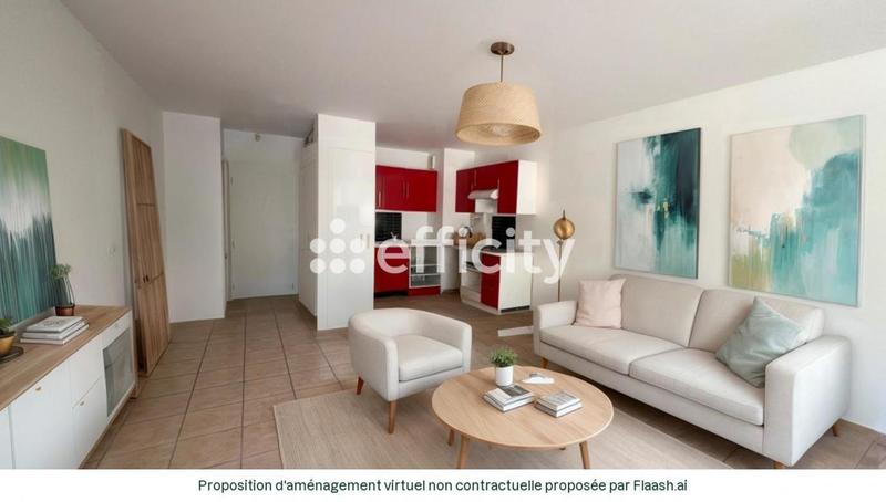 Appartement - 63 m² - 3 pièces