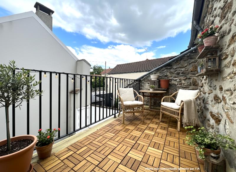 Maison de village - 55 m² - 3 pièces