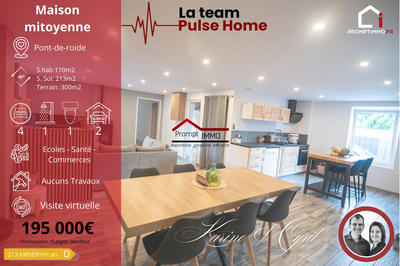 Maison - 110 m² - 6 pièces