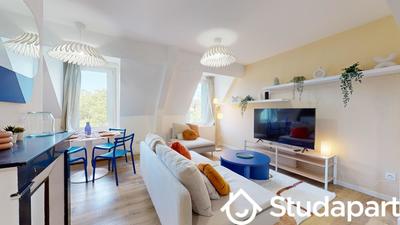 Chambre - 11 m² - 1 pièce