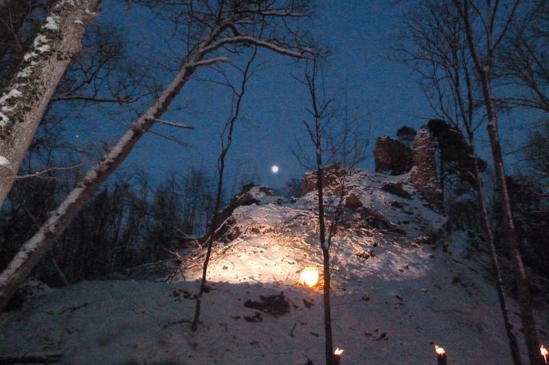 Marche nocturne du Club Vosgien