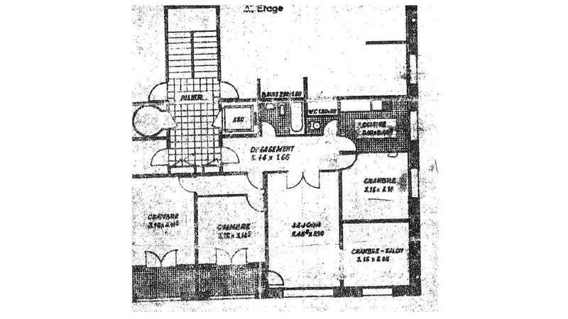 Appartement - 83 m² - 5 pièces