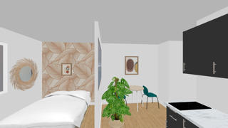 Appartement ancien - 18 m² - 1 pièce