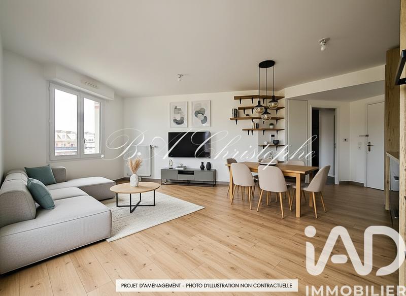 Appartement - 61 m² - 3 pièces