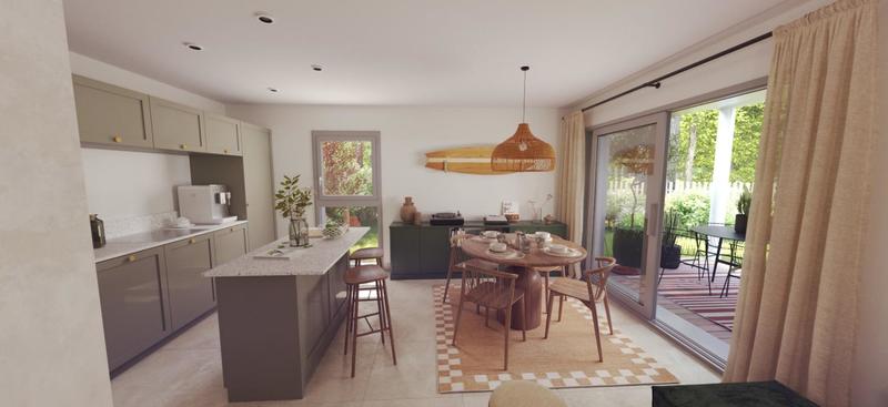 Appartement - 64 m² - 3 pièces