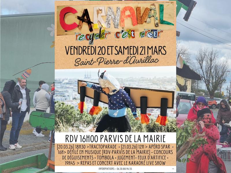 Carnaval de Saint-Pierre "Recycler c'est créer"