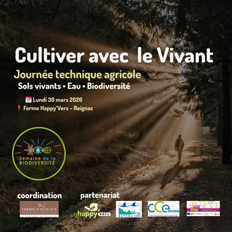 Semaine de la Biodiversité - Journée technique : Cultiver avec le Vivant à la ferme de lombrics "Happy Vers"