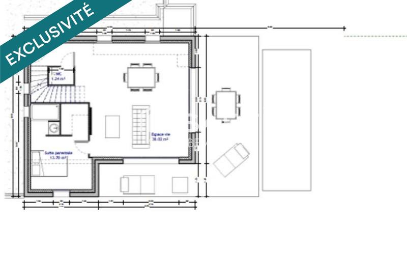 Maison - 105 m² - 5 pièces