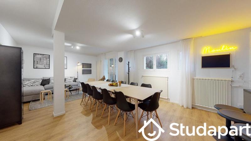 Chambre - 12 m² - 1 pièce